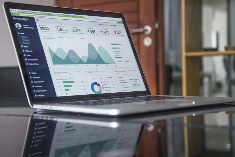 Dashboard de análisis de datos para la automatización y optimización de procesos empresariales.